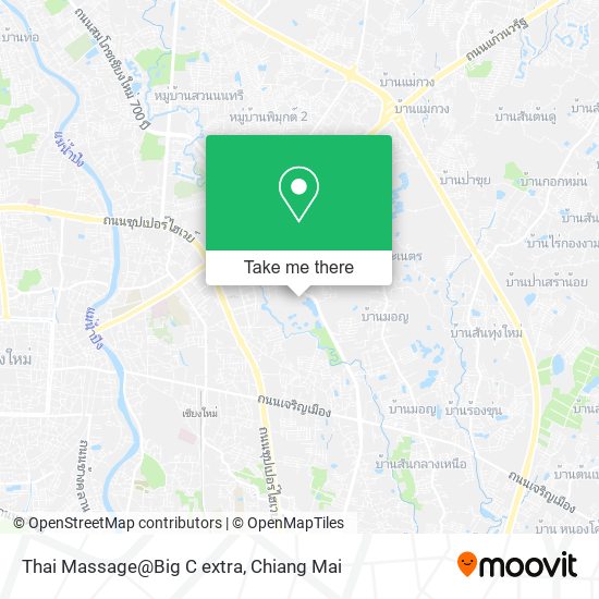 Thai Massage@Big C extra map
