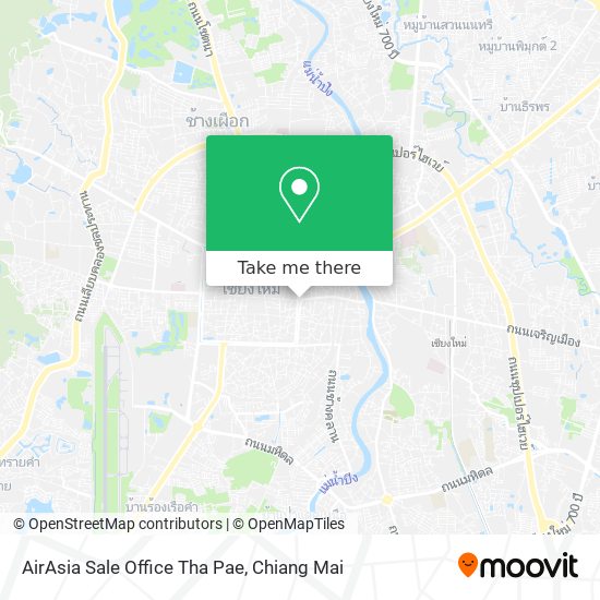 AirAsia Sale Office Tha Pae map