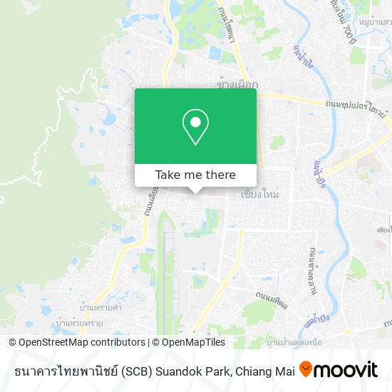ธนาคารไทยพานิชย์ (SCB) Suandok Park map