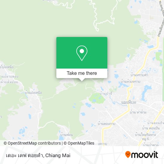 เดอะ เคฟ ดอยคำ map