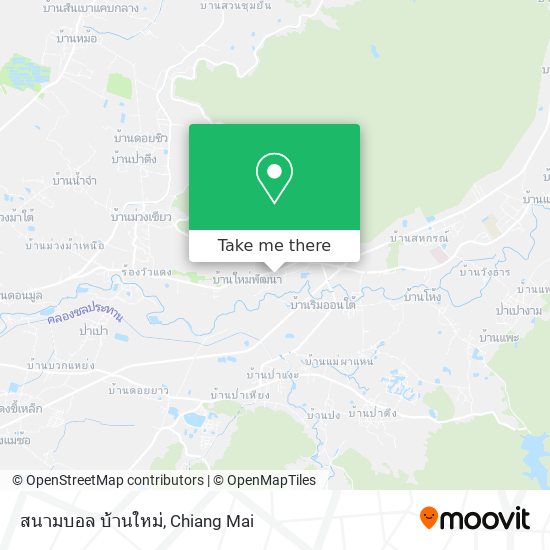 สนามบอล บ้านใหม่ map