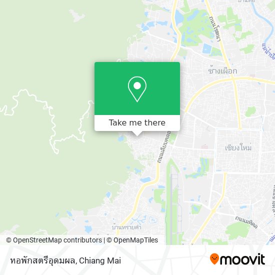 หอพักสตรีอุดมผล map