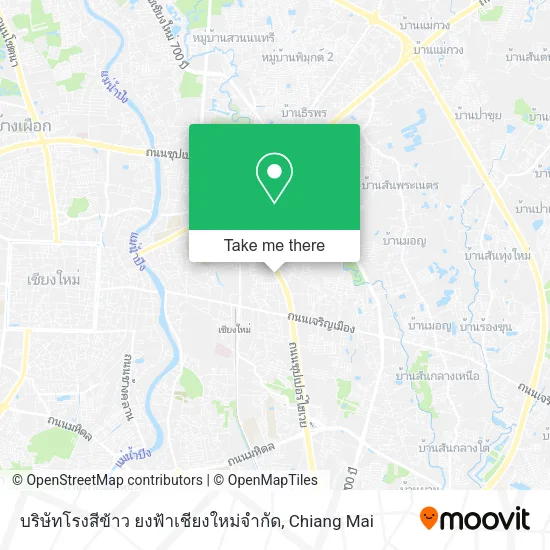 บริษัทโรงสีข้าว ยงฟ้าเชียงใหม่จำกัด map