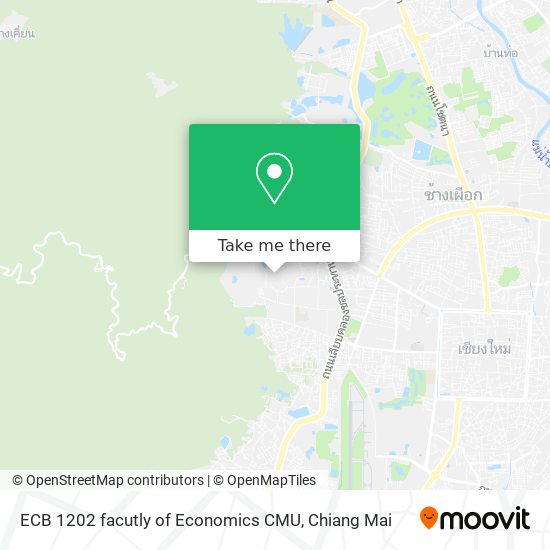 ECB 1202 facutly of Economics CMU map