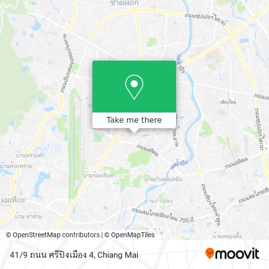 41/9 ถนน ศรีปิงเมือง 4 map