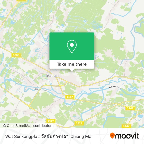 Wat Sunkangpla :: วัดสันก้างปลา map