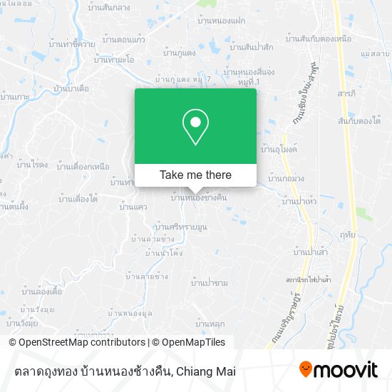 ตลาดถุงทอง บ้านหนองช้างคืน map