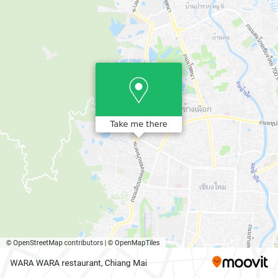 WARA WARA restaurant map