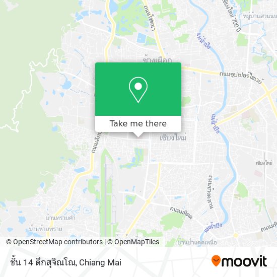 ชั้น 14 ตึกสุจิณโณ map