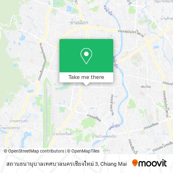 สถานธนานุบาลเทศบาลนครเชียงใหม่ 3 map
