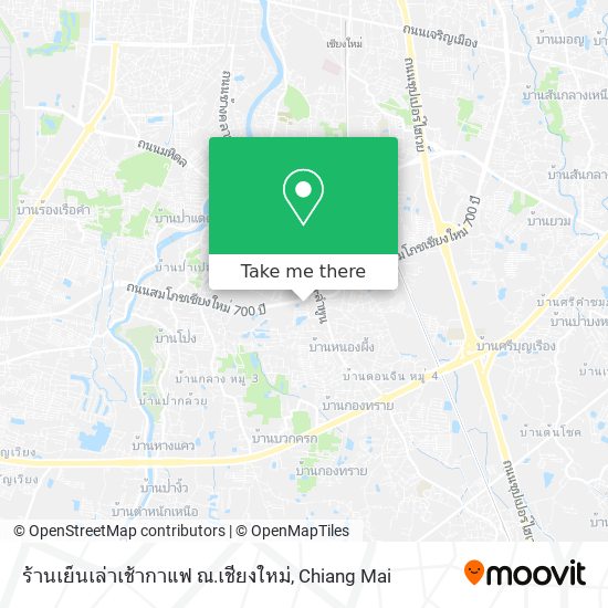 ร้านเย็นเล่าเช้ากาแฟ ณ.เชียงใหม่ map