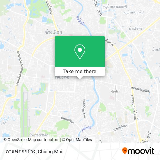 กาแฟดอยช้าง map