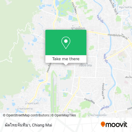 ผัดไทยจันทิมา map