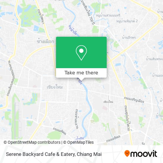 Serene Backyard Cafe & Eatery map