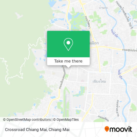 Crossroad Chiang Mai map