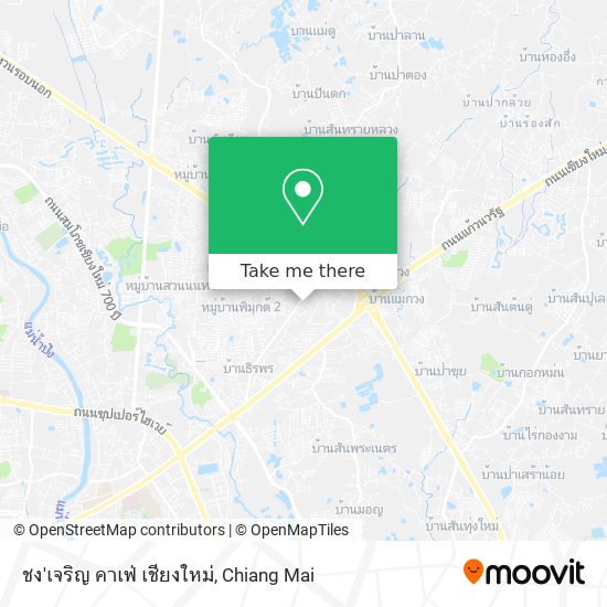 ชง'เจริญ คาเฟ่ เชียงใหม่ map