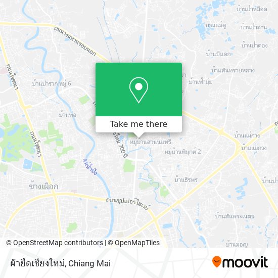 ผ้ายืดเชียงใหม่ map