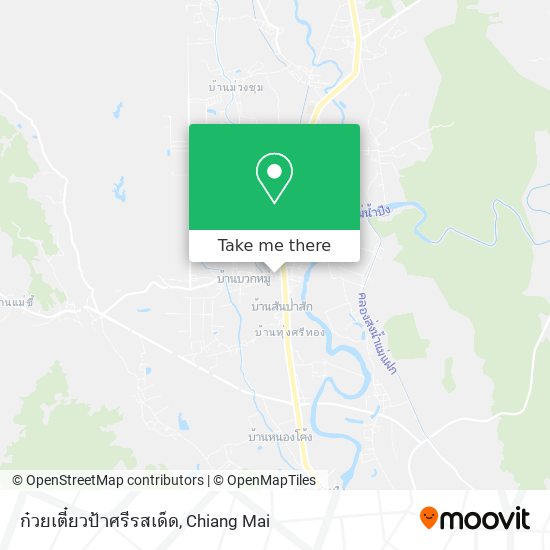 ก๋วยเตี๋ยวป้าศรีรสเด็ด map