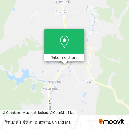 ร้านธนสินมิวสิค เเม่ขะจาน map