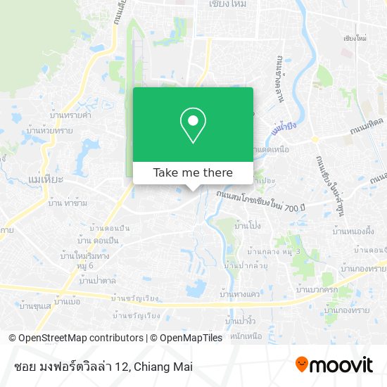 ซอย มงฟอร์ตวิลล่า 12 map