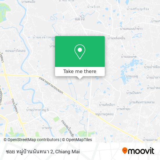 ซอย หมู่บ้านนันทนา 2 map