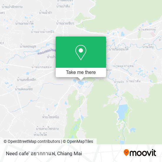 Need cafe' อยากกาแฟ map