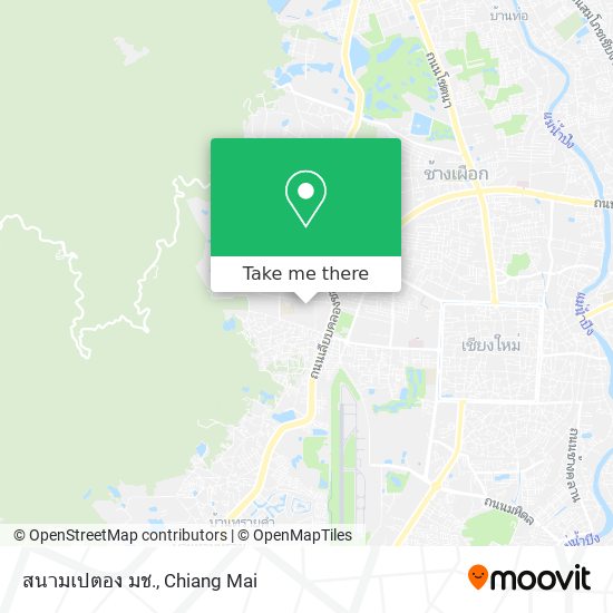 สนามเปตอง มช. map