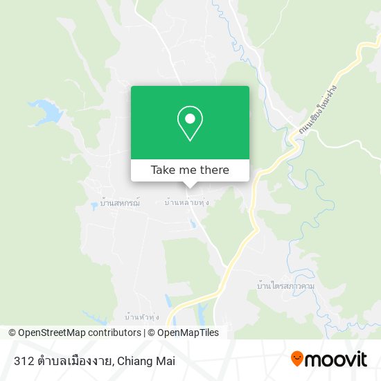 312 ตำบลเมืองงาย map
