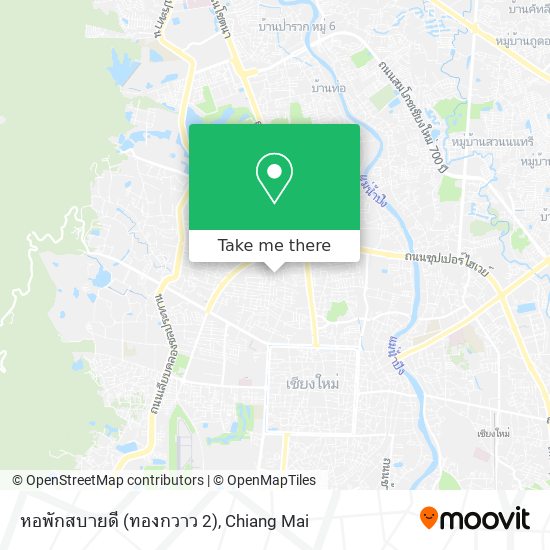 หอพักสบายดี (ทองกวาว 2) map