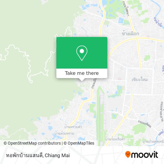 หอพักบ้านแสนดี map