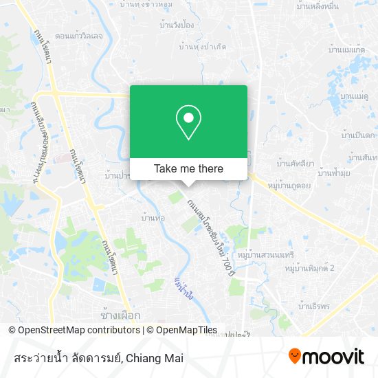 สระว่ายน้ำ ลัดดารมย์ map