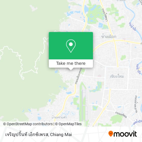 เจริญปริ้นท์ เอ็กซ์เพรส map