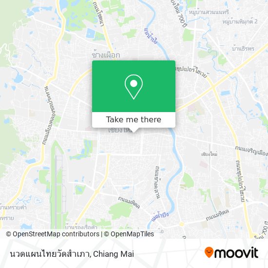 นวดแผนไทยวัดสำเภา map