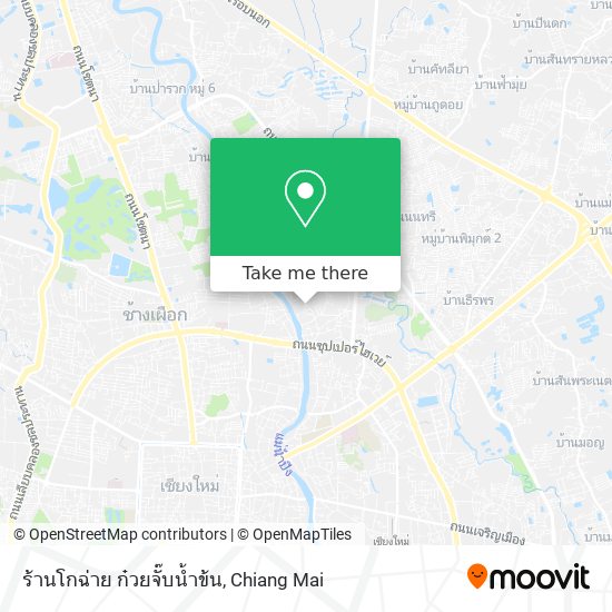 ร้านโกฉ่าย ก๋วยจั๊บน้ำข้น map