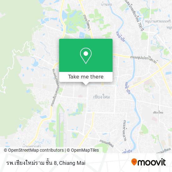 รพ.เชียงใหม่ราม ชั้น 8 map