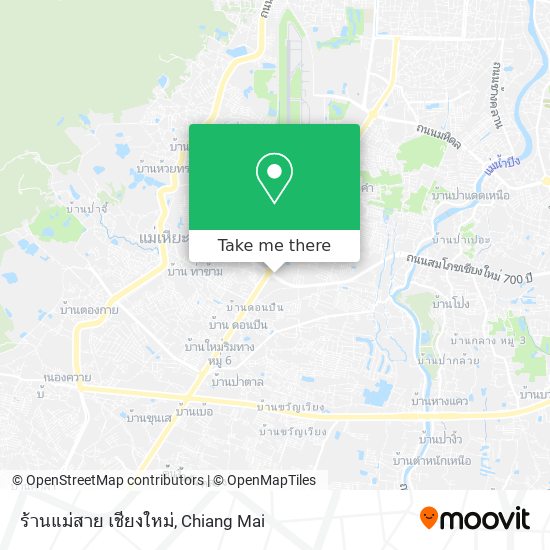 ร้านแม่สาย เชียงใหม่ map