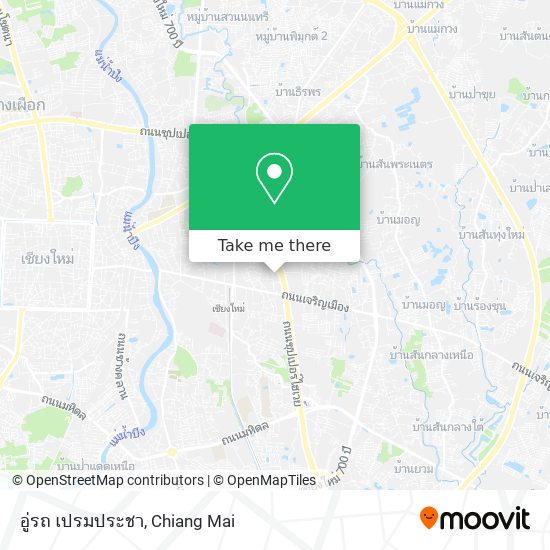 อู่รถ เปรมประชา map