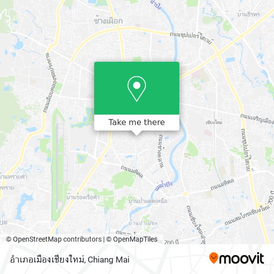 อำเภอเมืองเชียงใหม่ map
