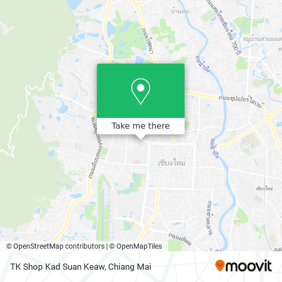 TK Shop Kad Suan Keaw map