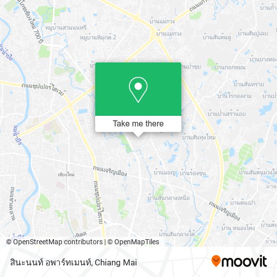 สินะนนท์ อพาร์ทเมนท์ map