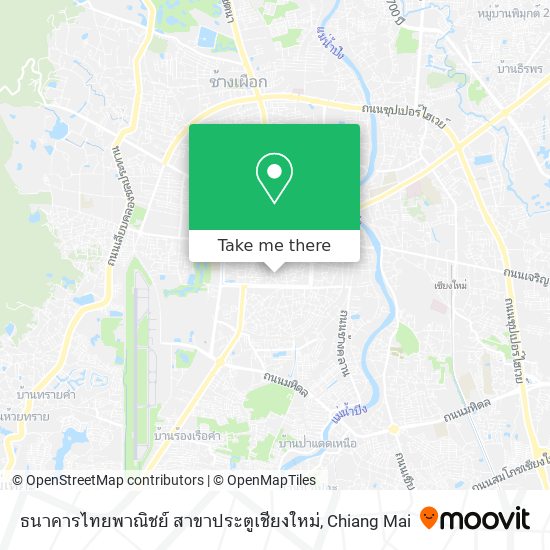 ธนาคารไทยพาณิชย์ สาขาประตูเชียงใหม่ map