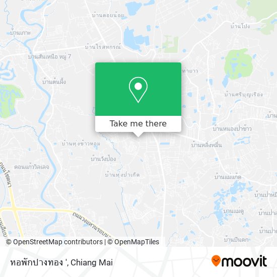 หอพักปางทอง ' map
