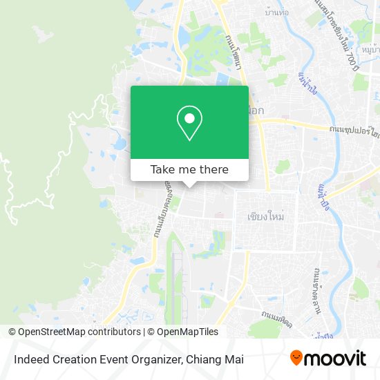 Indeed Creation Event Organizer map