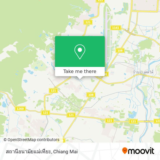 สถานีอนามัยแม่เหียะ map