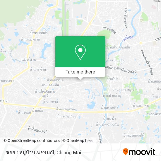 ซอย 1หมู่บ้านเพชรมณี map
