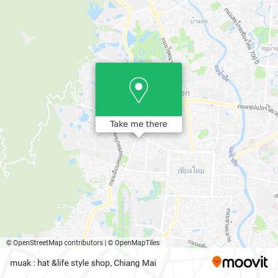 muak : hat &life style shop map
