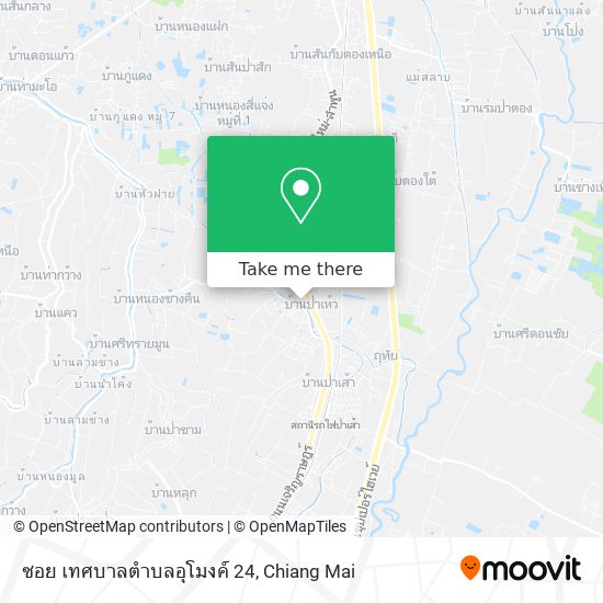 ซอย เทศบาลตำบลอุโมงค์ 24 map
