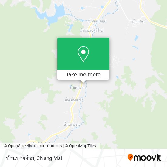 บ้านปางอ่าย map