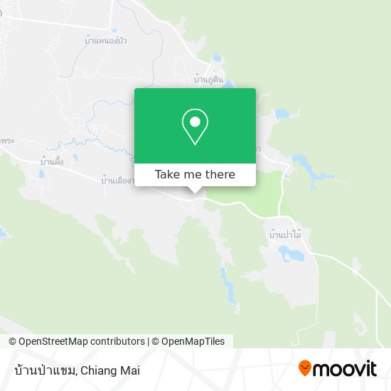 บ้านป่าแขม map