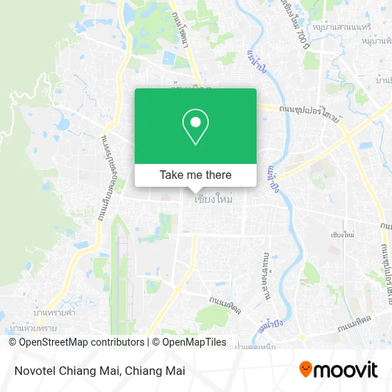 Novotel Chiang Mai map